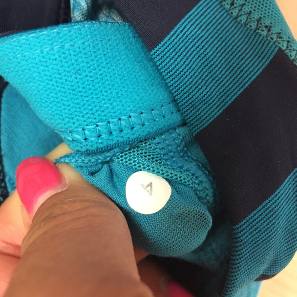 Lululemon 2 In Run Micro Macro Stripe Surge Tank - Picture 8 of 8